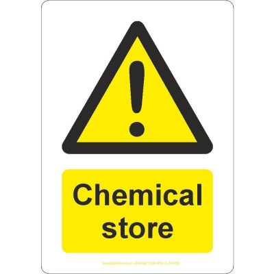 Chemical Store Sign